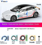 Door Seal Kits & B-Pillar Seals for Tesla Model 3, Y & Y L product photo