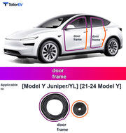 Door Seal Kits & B-Pillar Seals for Tesla Model 3, Y & Y L product photo