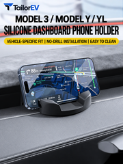 Silicone Dashboard Phone Holder for Tesla Model 3, Y & Y L product photo