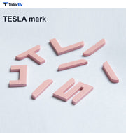 Rear Emblem Letter Covers for Tesla Model 3 & Model Y product photo