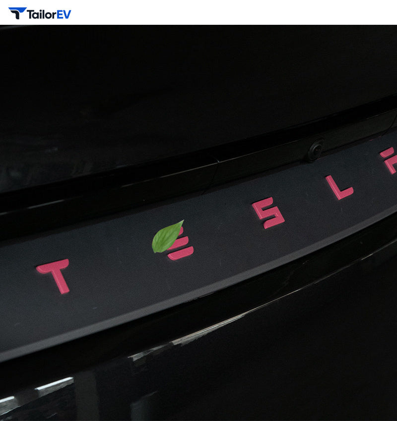 Rear Emblem Letter Covers for Tesla Model 3 & Model Y product photo — photo 12