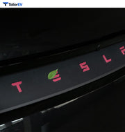 Rear Emblem Letter Covers for Tesla Model 3 & Model Y product photo