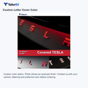 Rear Emblem Letter Covers for Tesla Model 3 & Model Y product photo