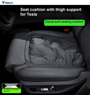 Seat Extension Cushions with Thigh Support for Tesla product photo