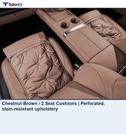 Seat Extension Cushions with Thigh Support for Tesla product photo
