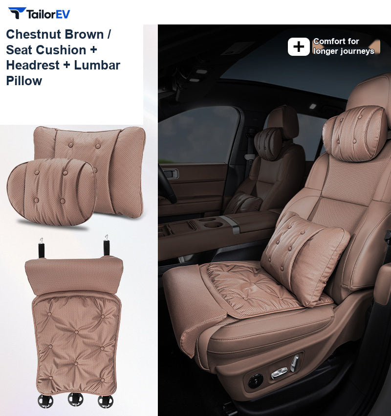 Seat Extension Cushions with Thigh Support for Tesla product photo — photo 9