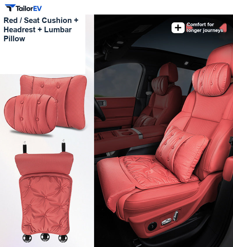Seat Extension Cushions with Thigh Support for Tesla product photo — photo 12