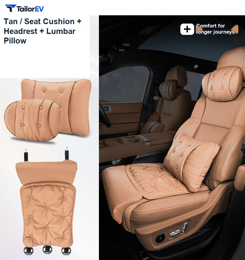 Seat Extension Cushions with Thigh Support for Tesla product photo — photo 18