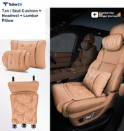 Seat Extension Cushions with Thigh Support for Tesla product photo