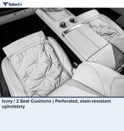 Seat Extension Cushions with Thigh Support for Tesla product photo