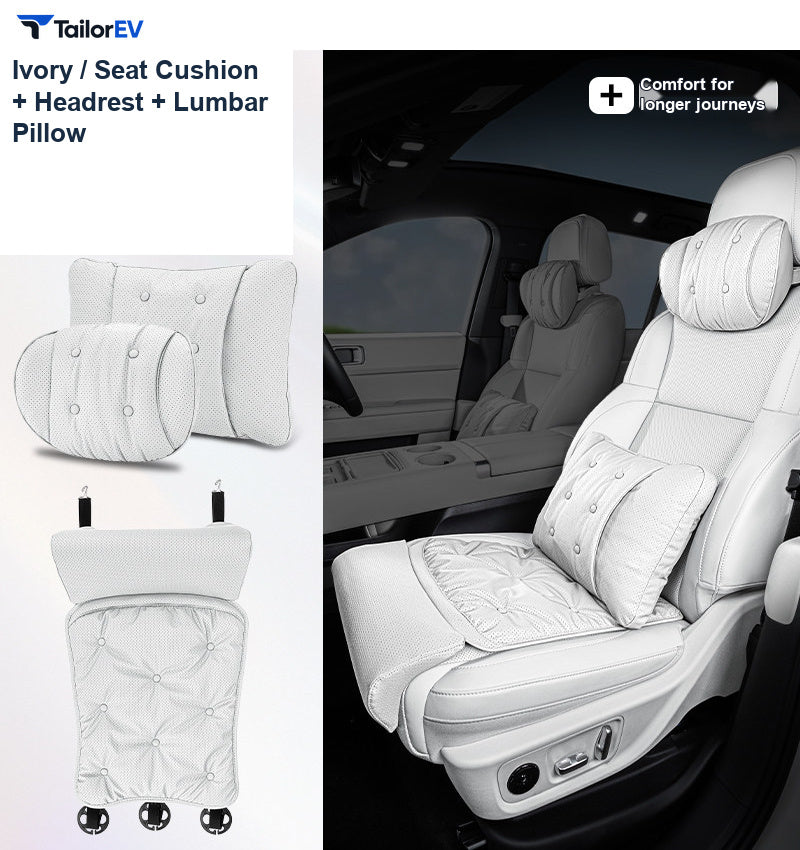Seat Extension Cushions with Thigh Support for Tesla product photo — photo 21