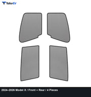 Frameless Mesh Window Sunshades for Tesla Model 3, Y, X & Y L product photo