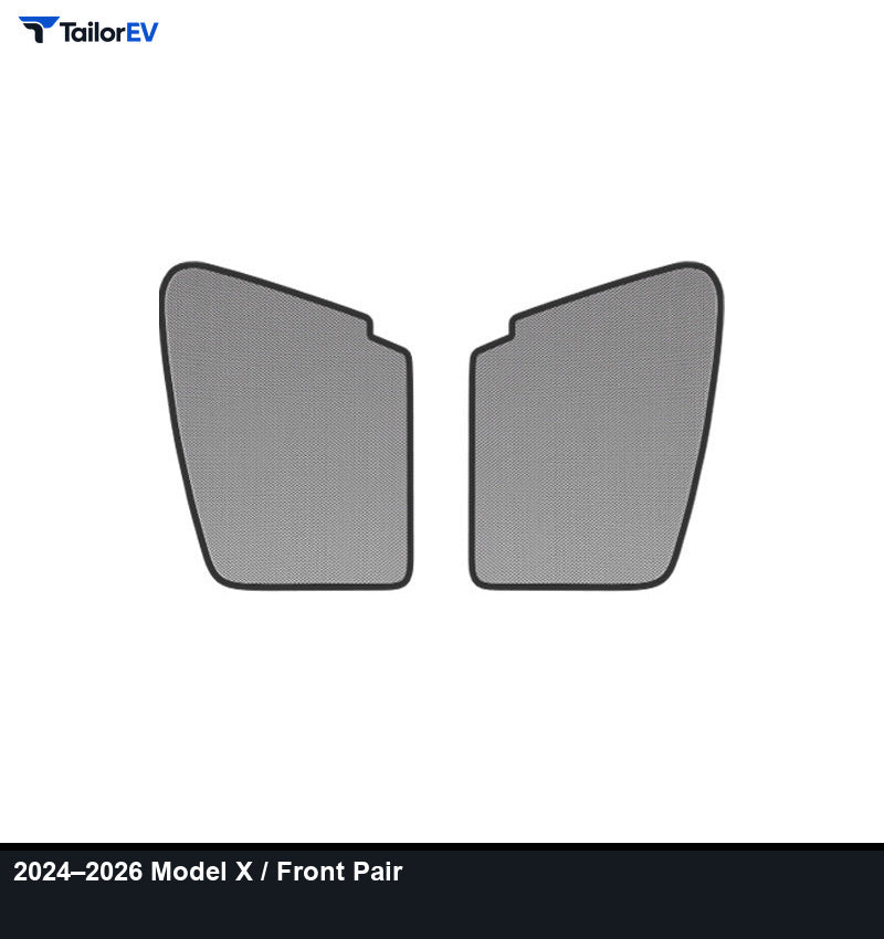 Frameless Mesh Window Sunshades for Tesla Model 3, Y, X & Y L product photo — photo 14