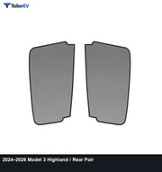 Frameless Mesh Window Sunshades for Tesla Model 3, Y, X & Y L product photo