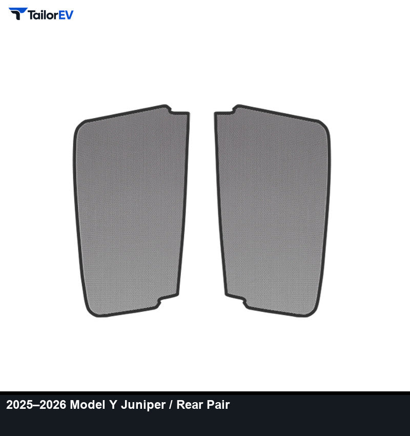 Frameless Mesh Window Sunshades for Tesla Model 3, Y, X & Y L product photo — photo 20