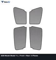 Frameless Mesh Window Sunshades for Tesla Model 3, Y, X & Y L product photo