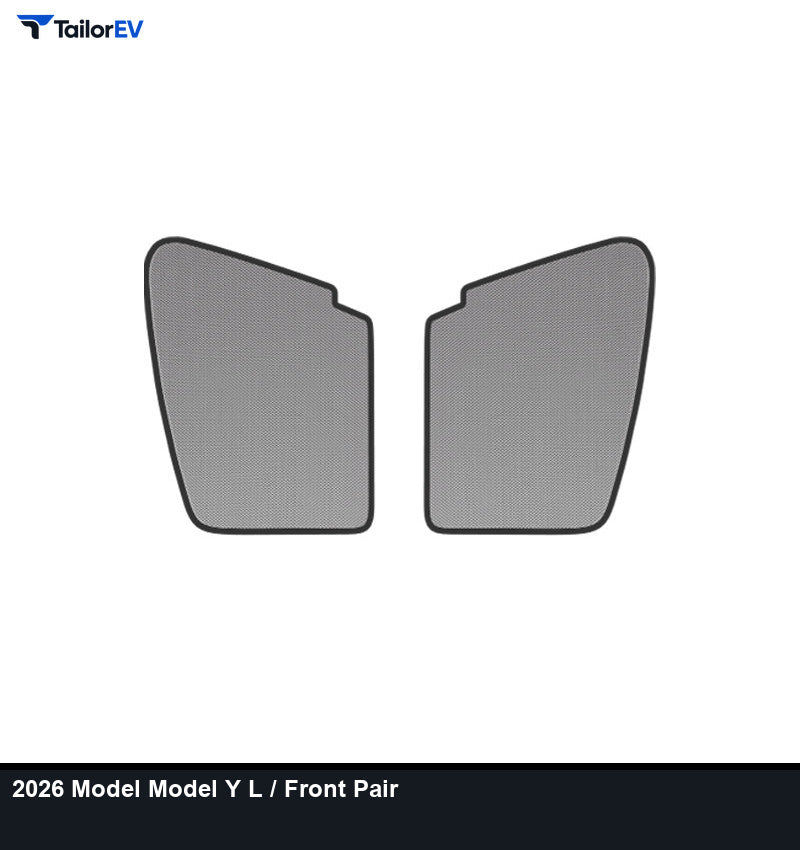 Frameless Mesh Window Sunshades for Tesla Model 3, Y, X & Y L product photo — photo 22