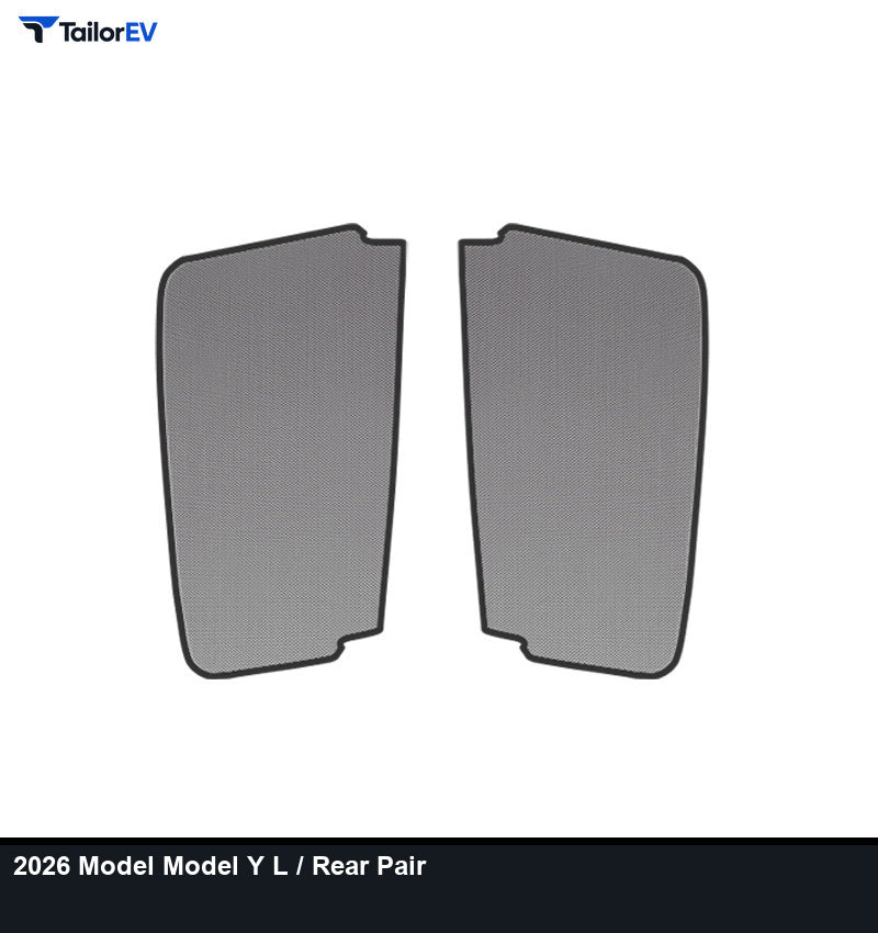 Frameless Mesh Window Sunshades for Tesla Model 3, Y, X & Y L product photo — photo 23