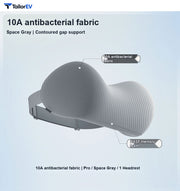 Compact Memory Foam Headrest & Lumbar Support Pillows product photo