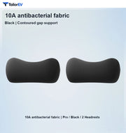 Compact Memory Foam Headrest & Lumbar Support Pillows product photo