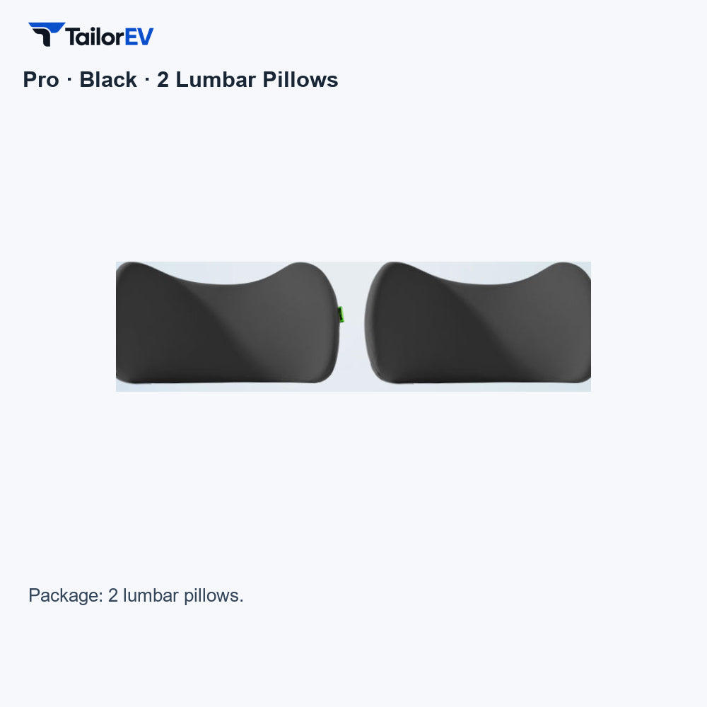Compact Memory Foam Headrest & Lumbar Support Pillows product photo — photo 21