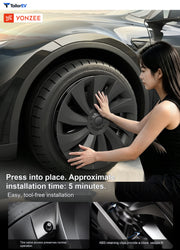 19 & 20 Inch Wheel Covers for Tesla Model Y & Juniper product photo