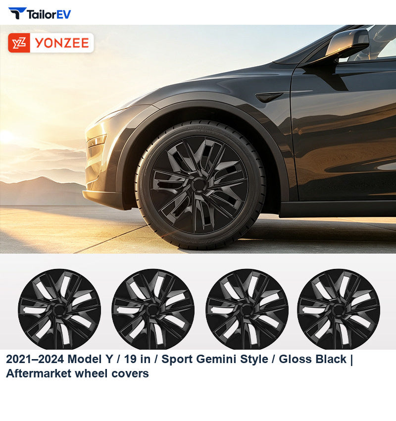 19 & 20 Inch Wheel Covers for Tesla Model Y & Juniper product photo — photo 10