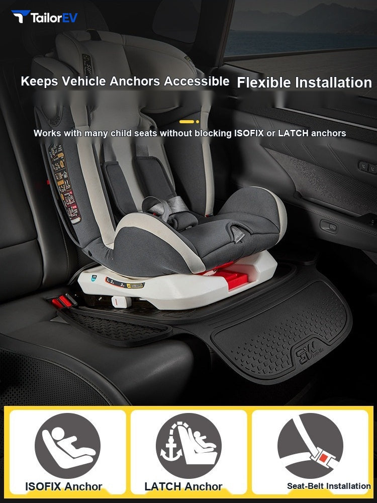 3W TPE Child Car Seat Protector Mat — product photo 3 | TailorEV — photo 4
