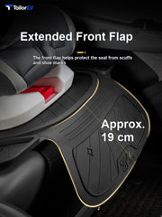 3W TPE Child Car Seat Protector Mat — product photo 5 | TailorEV