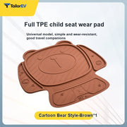 3W TPE Child Car Seat Protector Mat — product photo 1 | TailorEV