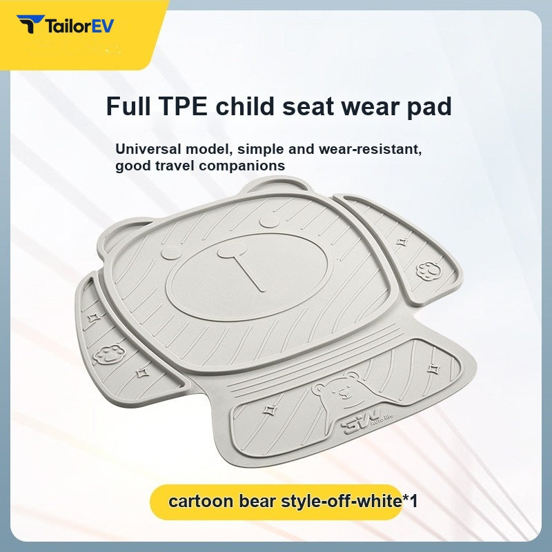 3W TPE Child Car Seat Protector Mat — product photo 2 | TailorEV — photo 8