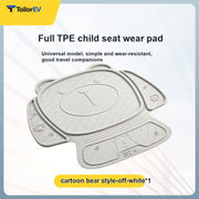 3W TPE Child Car Seat Protector Mat — product photo 2 | TailorEV