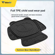 3W TPE Child Car Seat Protector Mat — product photo 3 | TailorEV