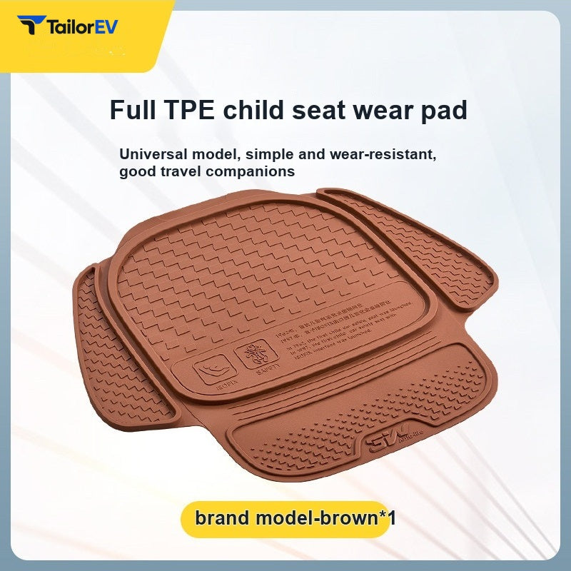 3W TPE Child Car Seat Protector Mat — product photo 4 | TailorEV — photo 10