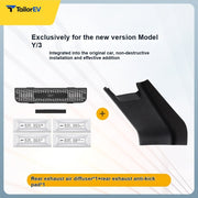 3W Rear Vent Cover & Diffuser for Tesla Model 3/Y/Y L — product photo 5 | TailorEV