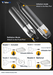3W Cordless Car Vacuum & Air Blower, 10,000 Pa — product photo 2 | TailorEV