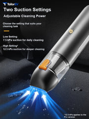 3W Cordless Car Vacuum & Air Blower, 10,000 Pa — product photo 3 | TailorEV