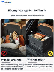 3W Foldable Trunk Storage Box for Tesla Model 3/Y — product photo 4 | TailorEV