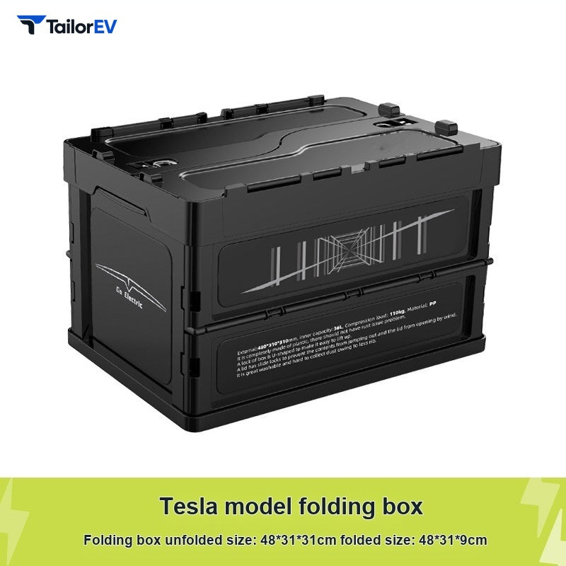 3W Foldable Trunk Storage Box for Tesla Model 3/Y — product photo 4 | TailorEV — photo 11