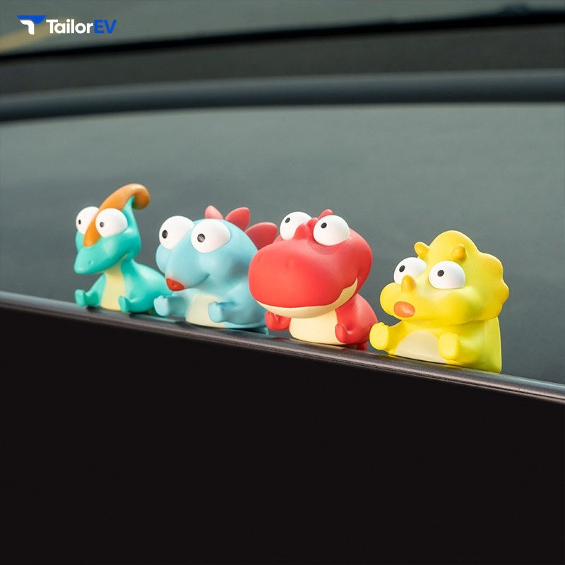 Dinosaur Dashboard Ornament Set for Cars — product photo 2 | TailorEV — photo 2