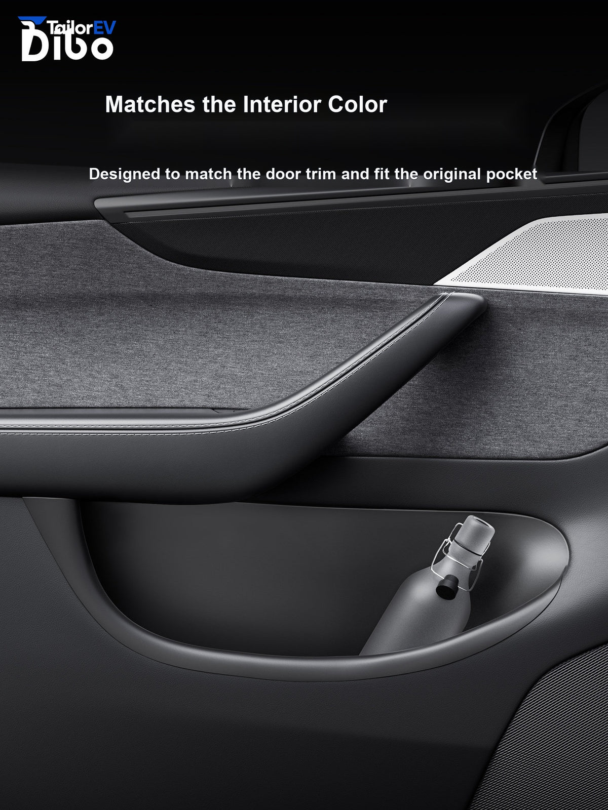Dibo TPE Door Pocket Organizer for Tesla Model 3/Y/Y L — product photo 3 | TailorEV — photo 4