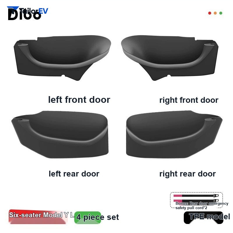 Dibo TPE Door Pocket Organizer for Tesla Model 3/Y/Y L — product photo 4 | TailorEV — photo 10