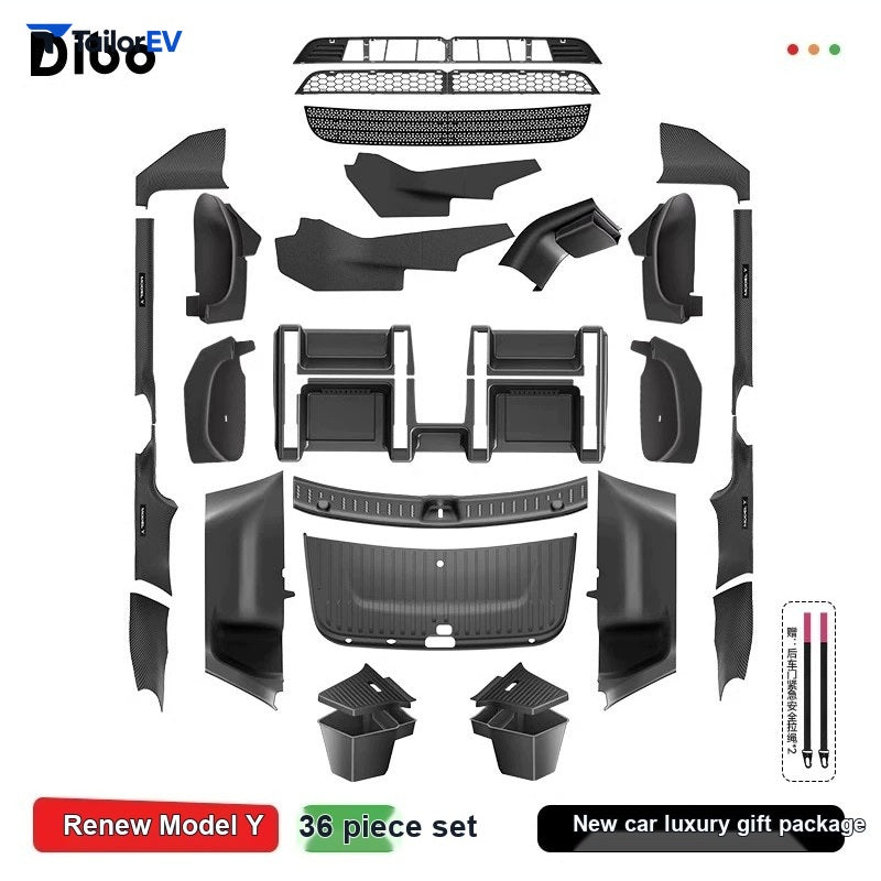 Dibo TPE Door Pocket Organizer for Tesla Model 3/Y/Y L — product photo 11 | TailorEV — photo 17