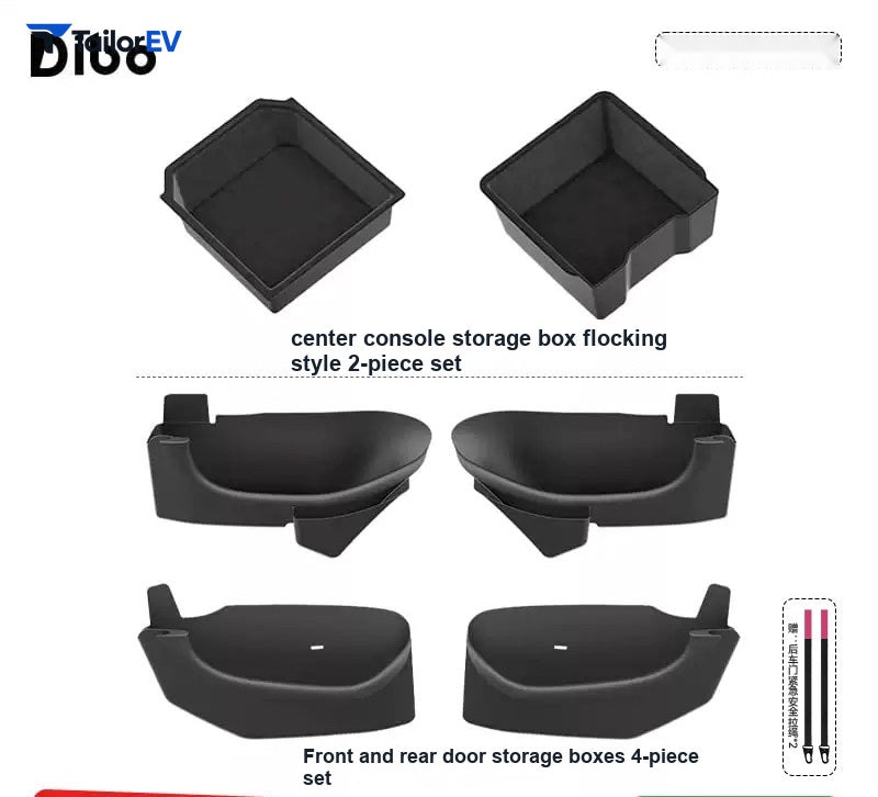 Dibo TPE Door Pocket Organizer for Tesla Model 3/Y/Y L — product photo 12 | TailorEV — photo 18