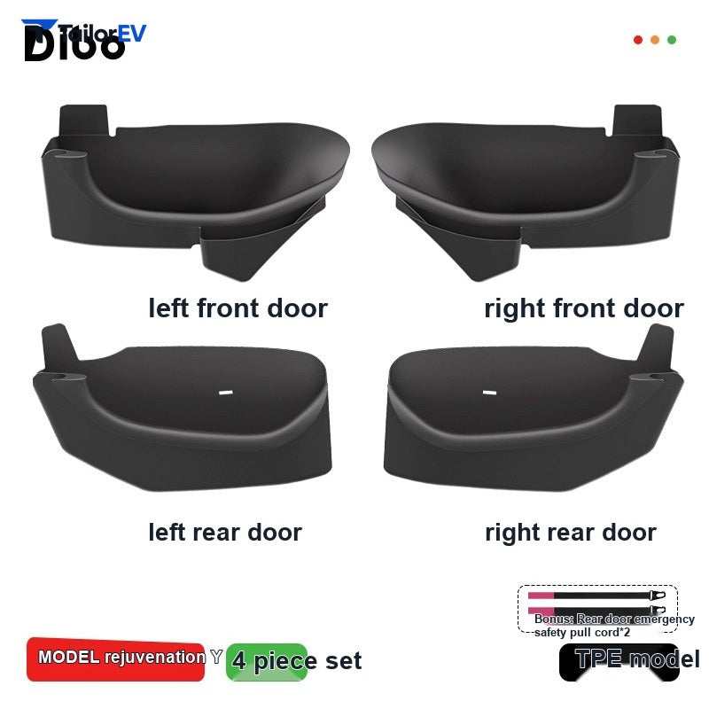 Dibo TPE Door Pocket Organizer for Tesla Model 3/Y/Y L — product photo 17 | TailorEV — photo 23