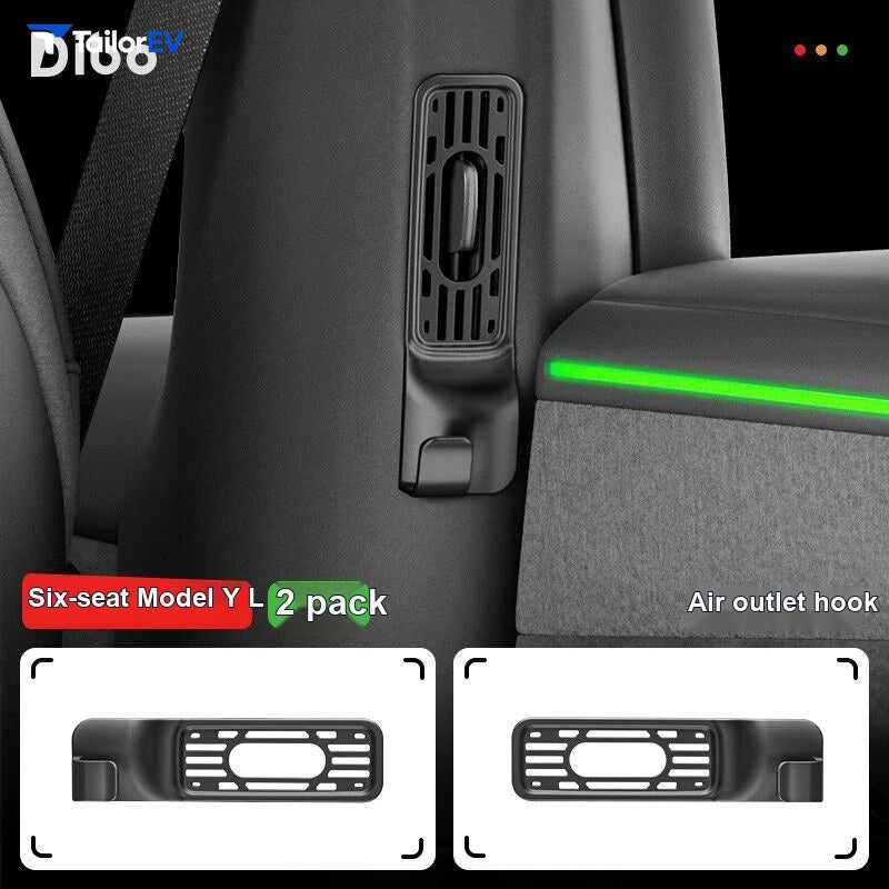 Dibo Rear Seat Hook for Tesla Model 3/Y/Y L — product photo 6 | TailorEV — photo 12