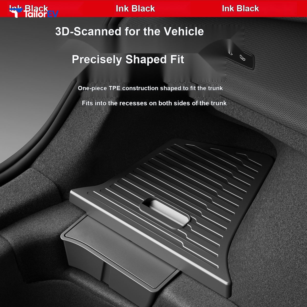 Dibo TPE Trunk Side Storage Box for Tesla Model 3/Y/Y L — product photo 2 | TailorEV — photo 4