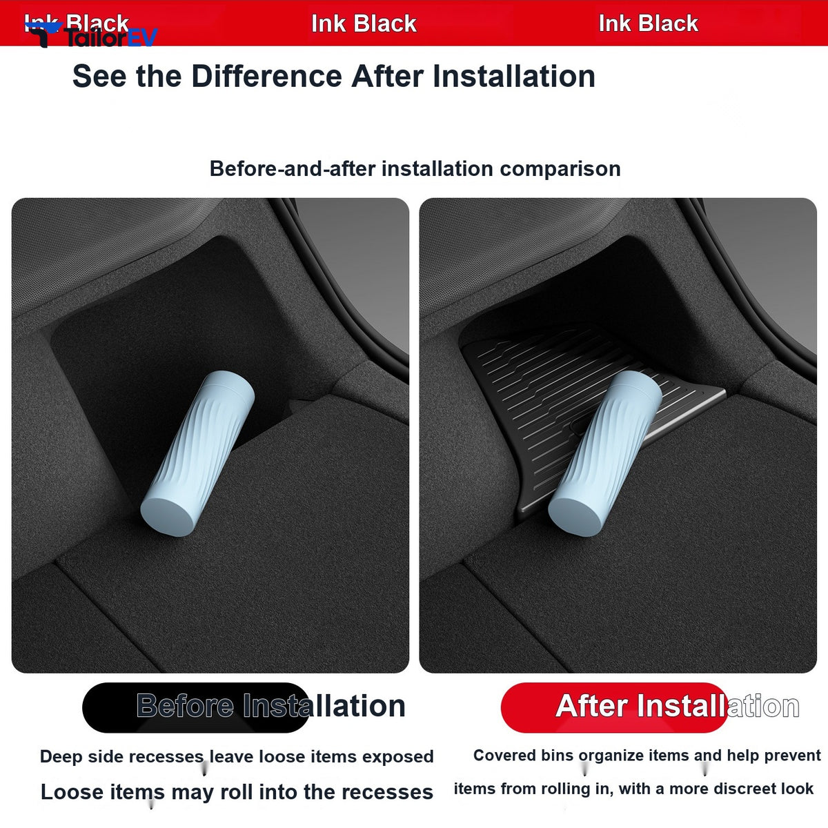 Dibo TPE Trunk Side Storage Box for Tesla Model 3/Y/Y L — product photo 3 | TailorEV — photo 5