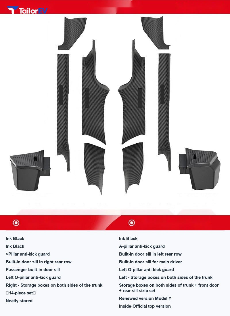 Dibo TPE Trunk Side Storage Box for Tesla Model 3/Y/Y L — product photo 13 | TailorEV — photo 20