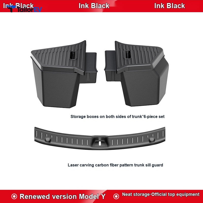 Dibo TPE Trunk Side Storage Box for Tesla Model 3/Y/Y L — product photo 14 | TailorEV — photo 21